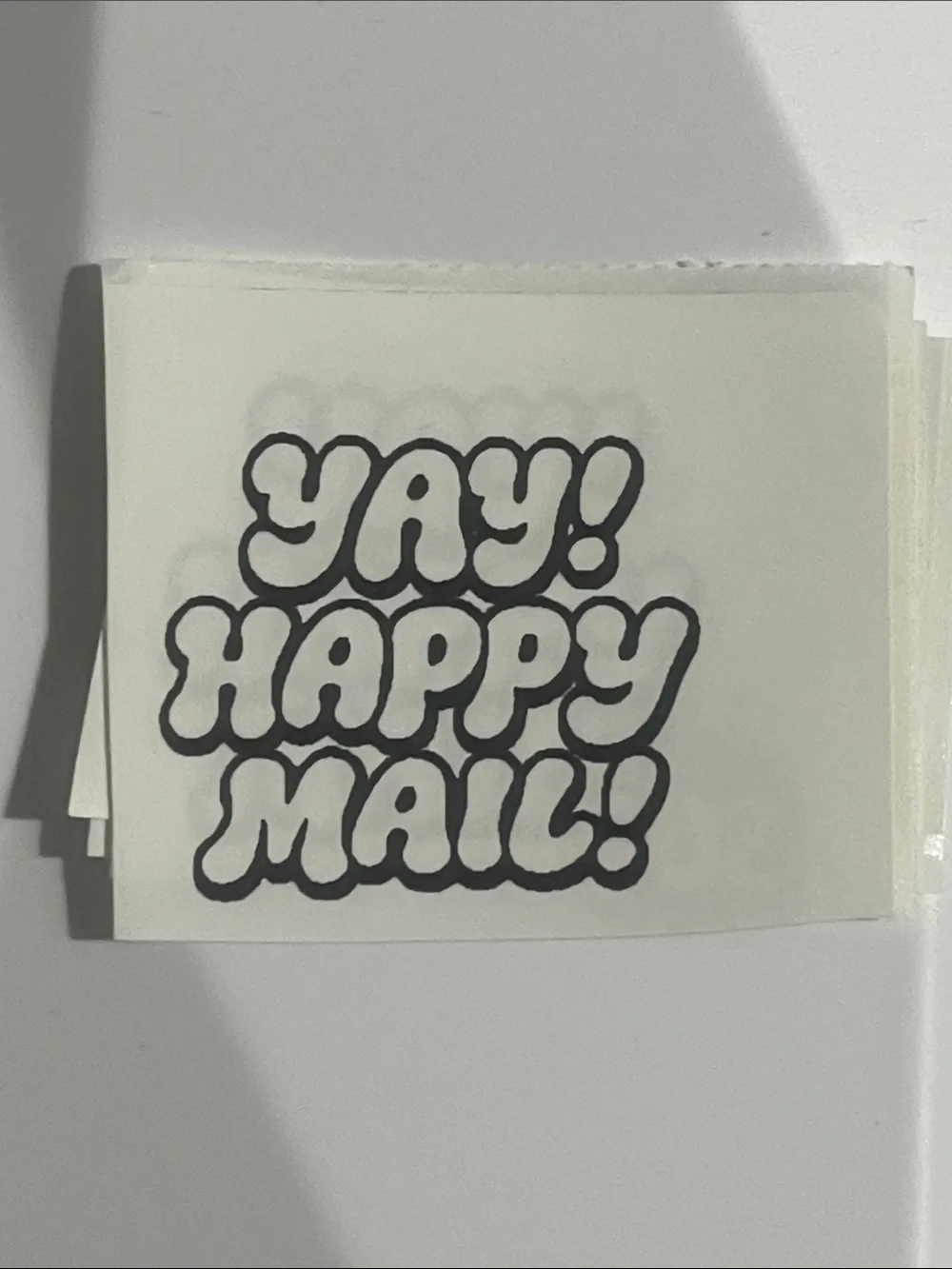 40 Hand Crafted Thank You Stickers